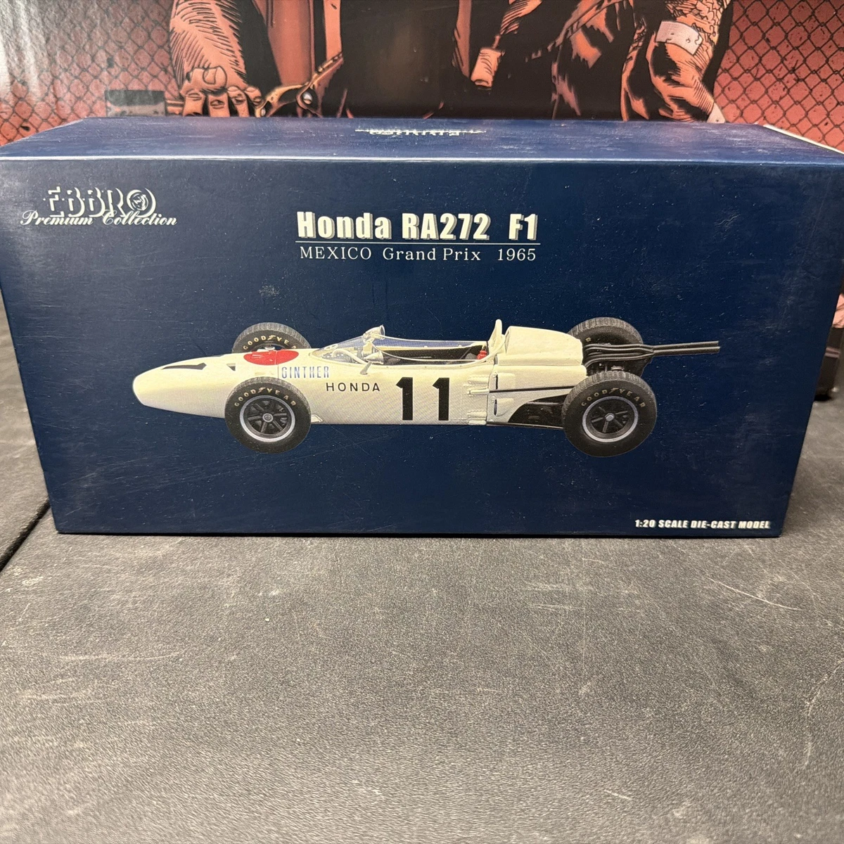 １/２０エブロホンダＦ１ エブロ 1/20 ホンダ F1 RA301 1968 MEXICO GP #5 22003買取紹介 - YouTube