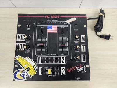 MTX MX35 BATTLE BOARD II PROFESSIONAL DJ MIXER - Image 1 of 3