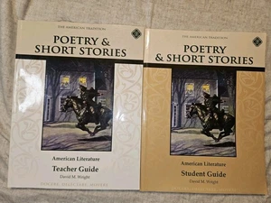 Memoria Press American Literature Poetry & Short Stories Teacher Guide/Student - Imagen 1 de 6