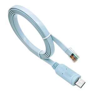 Câble de Console USB RJ45 6 Pieds   8, 7, Vista, , Linux RS232 J7K84686 - Afbeelding 1 van 4