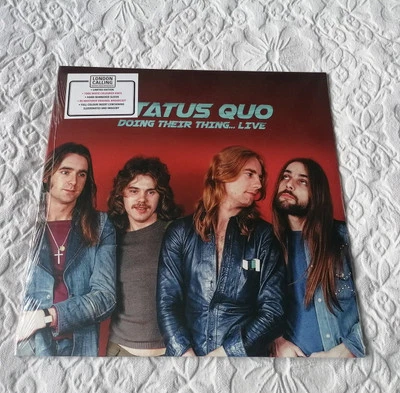 Status Quo  - Doing Their Thing Live Ltd Edition White Vinyl No:464  **Sealed** - Image 1 of 4