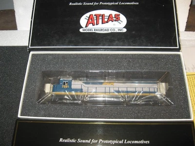 HO SCALE ATLAS MASTER SERIES GOLD CSX "YN3" DASH 8 -40C LOCOMOTIVE! - Image 1 of 4
