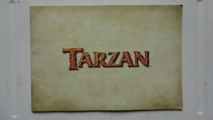 BROCHURE CINEMA SYNOPSIS DESSIN ANIME TARZAN WALT DISNEY - Picture 1 of 4