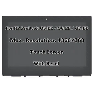 NT116WHM-N11 11.6'' LCD TouchScreen Digitizer+Bezel for HP ProBook x360 11 G7 EE - Picture 1 of 4