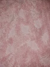 Beautiful Pale Plush Pink Chenille Bedspread King Sz 110 x 96