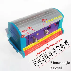 Adjustable KT Board Slot Machine Multi-angle Cutting Chamfer Tools Grooving Tool - Picture 1 of 9
