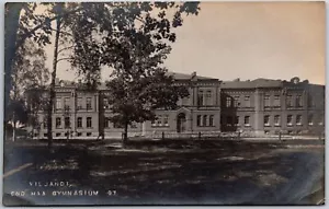 Villa Jandi Fine Maa Ginnasio Edificio Foto Reale Cartolina RPPC - Foto 1 di 2