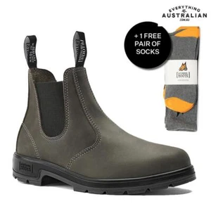 Mongrel K9-1085 Elastic Sided Boot Cloudy Grey - Picture 1 of 10