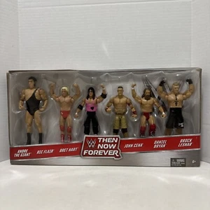 WWE Mattel THEN NOW FOREVER Superstar Collection 6 Action Figuren Pack 2015 - Bild 1 von 16