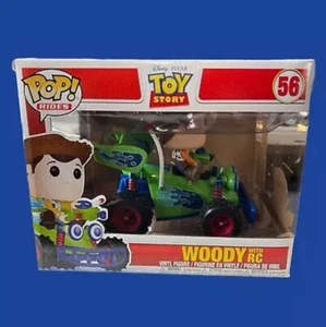 New Funko POP Rides 56 Disney Pixar Toy Story Woody with RC Vinyl Figure Vaulted - Picture 1 of 7