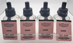 Bath & Body Works Leaves Wallflower Bulbs 4PC Set NEW - Picture 1 of 2