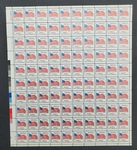 US Stamp Scott #2882 White Old Glory Red "G" Stamp Sheet of 100 - Picture 1 of 2