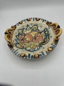 ERNESTO BORIA ITALIAN POTTERY BOWL SIGNED - Picture 1 of 3