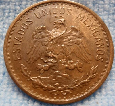 1906 MEXICO 2 CENTAVOS, Narrow Date, KM#419, Choice AU+ Details BRN - Image 1 of 2