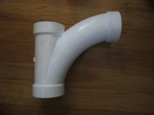 PVC 2" DWV PVC Long Turn Wye - Picture 1 of 1
