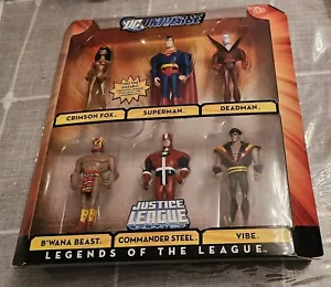 DC Universe Justice League Unlimited Legends Of The League Crimson Fox Vibe - Foto 1 di 6