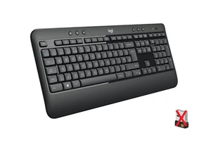 Logitech K540 wireless Tastatur mit deutschem QWERTZ Layout - ohne Empfänger - Afbeelding 1 van 4
