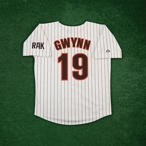 Tony Gwynn 1985 San Diego Padres Home Cooperstown Throwback Men's Jersey - Picture 1 of 9