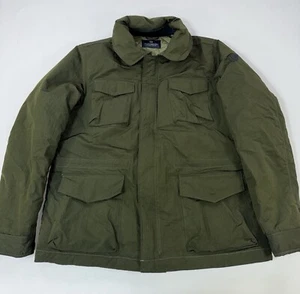 Scotch Soda Diamond Quilted Lined Warm Nylon Winter Jacket Olive Green Womens XL - Picture 1 of 11