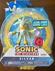 Sonic The Hedgehog SILVER 4" Action Figure w/Red Star Ring Jakks