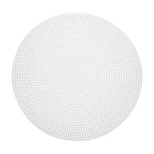 pcs 8" Plastic Mesh Canvas Sheet 13 Count Round Needlepoint Blank Canvas for 10 - Picture 1 of 6