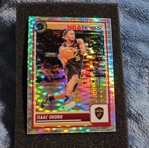 2023-24 HOOPS PREMIUM STOCK PRIZM CARD CLEVELAND CAVALIERS ISAAC OKORO 276 - Picture 1 of 2
