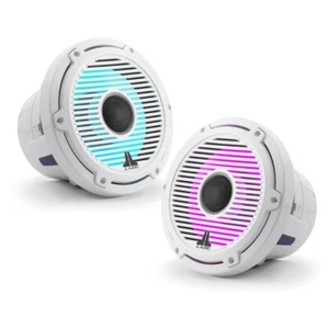 Altavoces coaxiales bidireccionales marinos JL Audio M6-880X-C-GwGw-i 8,8" rejilla clásica LED - Imagen 1 de 10