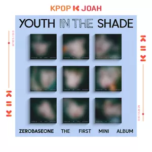 ZEROBASEONE (YOUTH IN THE SHADE) 1st Mini Album (DIGIPACK Ver.) CD+Book+Card - Imagen 1 de 10