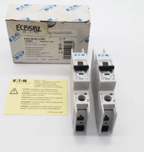 Interruptor de circuito Eaton FAZ-B10/1-NA - caja de 2 - Imagen 1 de 6