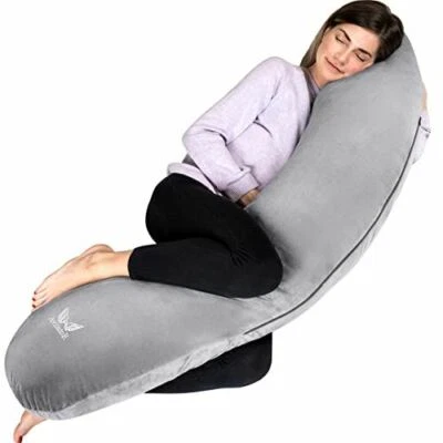 AviiatoR® Large Full Body Sleep Pillow, Extra Filled | Orthopaedic Long Pillow