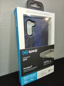 New Speck Presidio Coastal Blue Black Grip Case Cover Samsung Galaxy Note10 5G - Picture 1 of 13