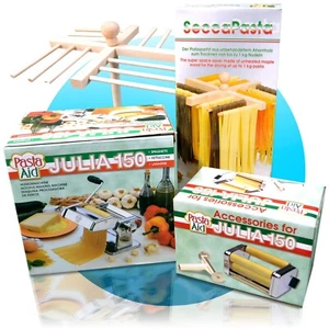 PastaAid Nudelmaschine für Raviolini Lasagne Ricce & Nudeltrocker Julia 150 - Bild 1 von 5