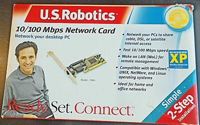U.S. Robotics 10/100 Mbps Network Card - Image 1 of 2