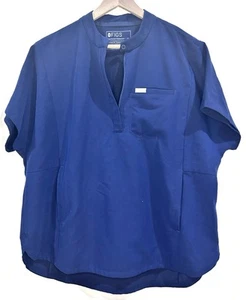 Figs Scrub Top XL Damen Blau Technical Collection - Bild 1 von 6