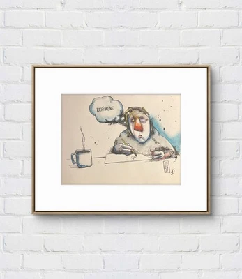 Arte Faris: Derivado: 10x14: Papel Neoexpresionismo Único Foto 1 de 4