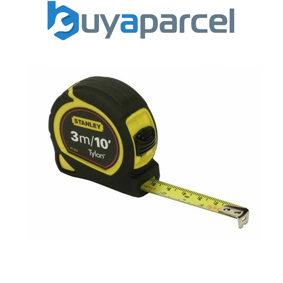 Stanley 1-30-686 3m 3 Meter Tape Measure STA130686 10FT Pocket Tape Belt Clip - Image 1 of 1
