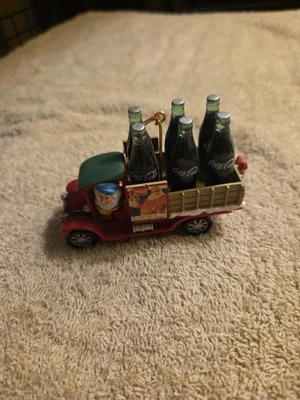 Christmas Vtg. Coca-Cola Cola Ornament From 1992 - Image 1 of 4