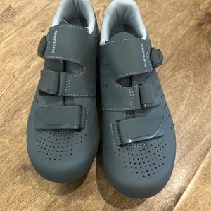 Shimano Shrp301 Damen-Rennradschuhe US 7,8 EU 40 dunkelgrau gebraucht, in einwandfreiem Zustand - Bild 1 von 10