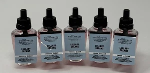 5 BATH & BODY WORKS LULLABY DREAMS WALLFLOWER FRAGRANCE REFILL BULB PLUG IN LOT - Picture 1 of 4