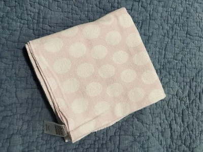 Manta para bebé Child of Mine Carter's rosa blanco lunares círculo algodón Foto 1 de 4