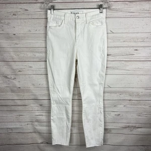 Frank & Eileen Women's Sligo Italian Performance Denim Skinny Jean Size 28 White - Picture 1 of 12