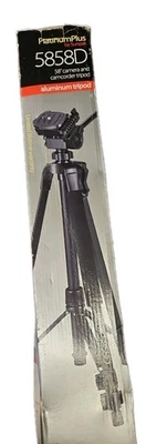 Sunpak Platinum Plus by Sunpak 5858D Photo/Video Tripod Black Panhead Design  - Image 1 of 4