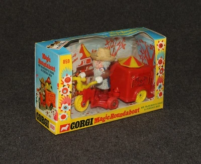 Corgi #859 1972 Magic Roundabout Mr McHenrys Trike & Zebedee BBC MIB - Image 1 of 4