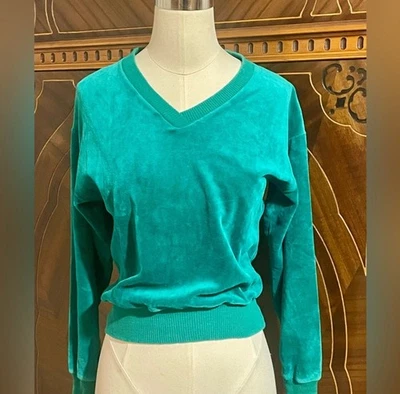 Suéter de terciopelo JrHi años 70 Foto 1 de 4