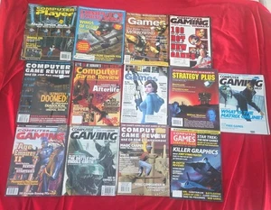 Vintage computer gaming, Games, Player, Review, gaming world magazine lot - Picture 1 of 6