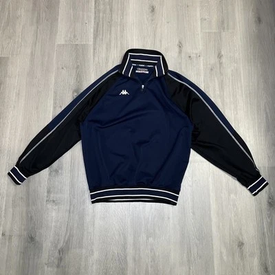 Vintage Kappa 1/4 Zip Boxy Fit Track Jacket Olympic 90s Logo Y2K - Image 1 of 4