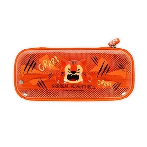 WONDERWOW astuccio TIGRE portapenne LEGAMI con zip ARANCIONE - Foto 1 di 6
