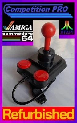 Competition PRO Joystick Amiga C64 C128 ATARI CPC / TOP-Zustand - Bild 1 von 4