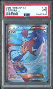 Pokemon TCG: Skyla 122/122 Breakpoint Full Art Trainer PSA 9 MINT - Bild 1 von 3