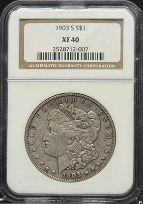 1903 S Morgan Silver Dollar NGC XF-40 - Image 1 of 2